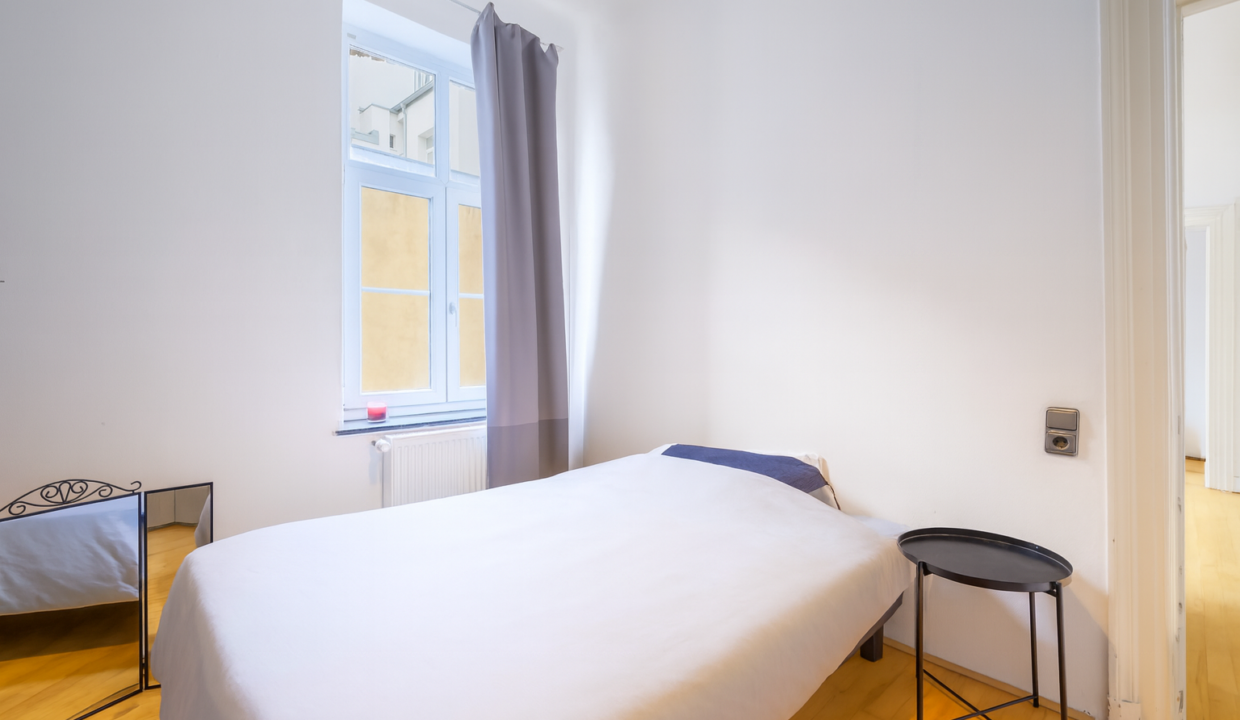 Schlafzimmer 2 Wohnung Anbau (KI visualisiert)